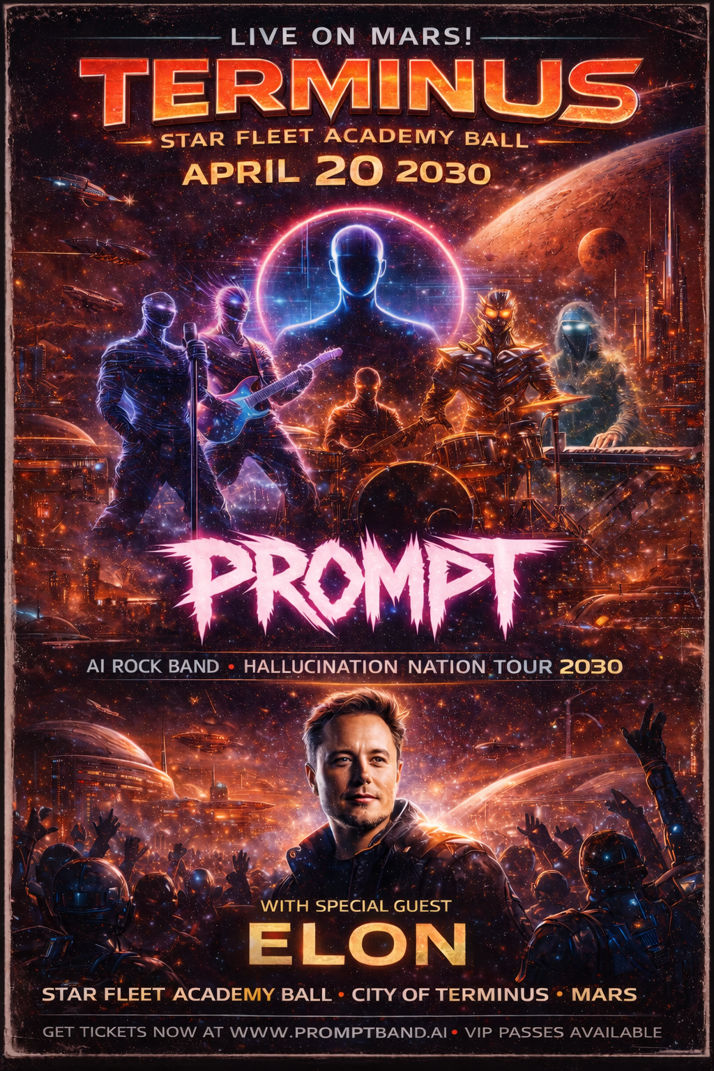 PROMPT Live on Mars - Terminus, April 20, 2030